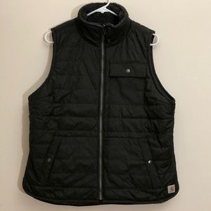 Large Dark Green Reversible Carhartt Vest